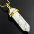 Howlite Gemstone Pendant Necklace